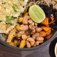Sweet potatoes quinoa salad at Veganerie - Siam Paragon in Bangkok