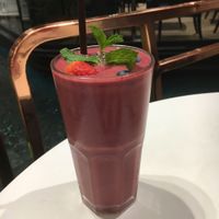 Flat belly smoothie  at Veganerie - Ratchathewi in Bangkok