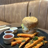 Beyond burger  at Veganerie - Ratchathewi in Bangkok