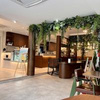 Interior of restaurant   at Veganerie - Ratchathewi in Bangkok