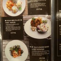 Menu at Veganerie - Ratchathewi in Bangkok