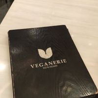 menu map at Veganerie - Ratchathewi in Bangkok