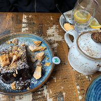Fudge Cake at Zizzi in Belfast