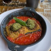 Vegan rainbow lasagne and courgetti fritti fries at Zizzi in Belfast