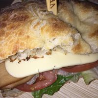 Chao Tofurky sandwich - my favorite! at Cafe Verve in State College