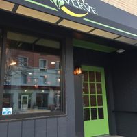 Store front, very cheerful. at Cafe Verve in State College