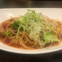 Bacon bolognese pasta at Roma's Deli in Central Singapore