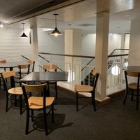 Upstairs seating  at Toasty's Grilled Cheese Shop in Duluth