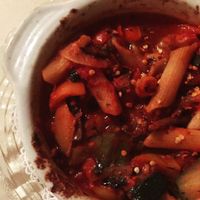 Vegeterian pasta  at Pasa Bon Pizza in Kralendijk