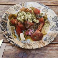 Ensalada con  burrata at Soul Kitchen in Avila