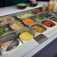 Salads   at Ahimsa The Vegan Cafe in North West London