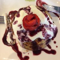 pancakes  at Ahimsa The Vegan Cafe in North West London