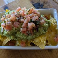 Nachos at Ahimsa The Vegan Cafe in North West London