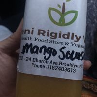 Mango soursop smoothies   at Nanni Juice Bar in Brooklyn