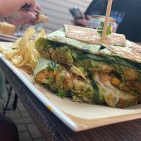 Chickn Pesto Wrap  at Woodhouse in Columbus