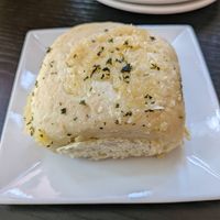 Parmesan crusted beer bread at Woodhouse in Columbus