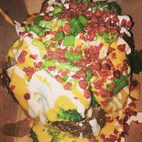 Vegan Loaded Baked Potato at Woodhouse in Columbus