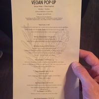 Menu 6/18 at Woodhouse in Columbus