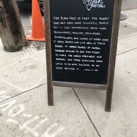 Sign of the times at Woodhouse in Columbus