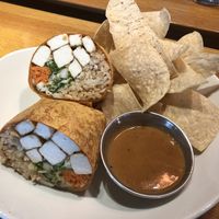 Thai peanut wrap  at Northstar Cafe in Liberty Township