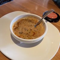 Cauliflower cashew soup  at Northstar Cafe in Liberty Township
