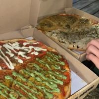 I visited without knowing it was a gluten-free place and I couldn't believe it was that good and made without gluten!!! Decently the best gf pizza I have ever had  at Pizza Vegana - San Telmo  in Buenos Aires