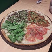 Opção com 4 sabores at Pizza Vegana - San Telmo  in Buenos Aires