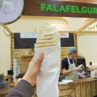 Falafel at Falafel Guru in Moscow
