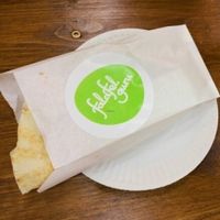 Falafel at Falafel Guru in Moscow