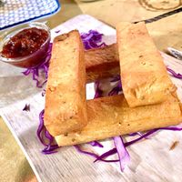 Panelle di ceci (fried chickpea sticks)
Not to miss!!! at Gioia in Fano
