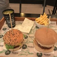   at Ahimsa Burgers in Florianopolis