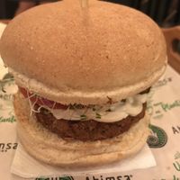   at Ahimsa Burgers in Florianopolis