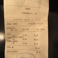   at Ahimsa Burgers in Florianopolis