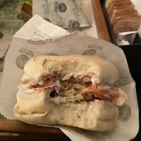 Burger   at Ahimsa Burgers in Florianopolis