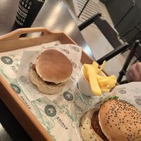   at Ahimsa Burgers in Florianopolis