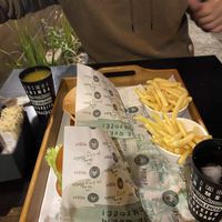   at Ahimsa Burgers in Florianopolis