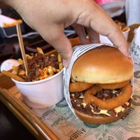   at Ahimsa Burgers in Florianopolis