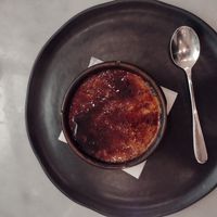 Creme brulée at LOV - McGill in Montreal