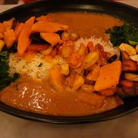 Coconut curry at LOV - McGill in Montreal