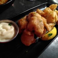 Calamaris like ou Beignet d'artichaud at LOV - McGill in Montreal