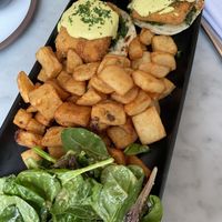 Vegan Tofu Benedict  at LOV - McGill in Montreal