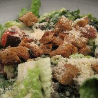 Caesar salad with kale. Not bad. at LOV - McGill in Montreal