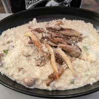 Mushroom risotto  at LOV - McGill in Montreal