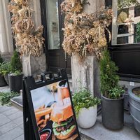 Exterior -- near the Five Guys at LOV - McGill in Montreal