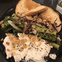 Ricotta plate was so yum  at LOV - McGill in Montreal