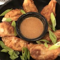 The dumpling sauce was delish   at LOV - McGill in Montreal