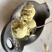Matcha ice cream   at LOV - McGill in Montreal
