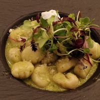 Pesto gnocchi! at LOV - McGill in Montreal