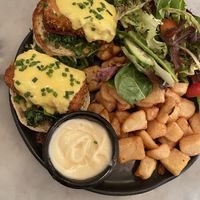 Tofu Benedict   at LOV - McGill in Montreal