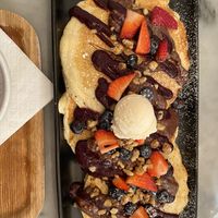 Pancakes   at LOV - McGill in Montreal